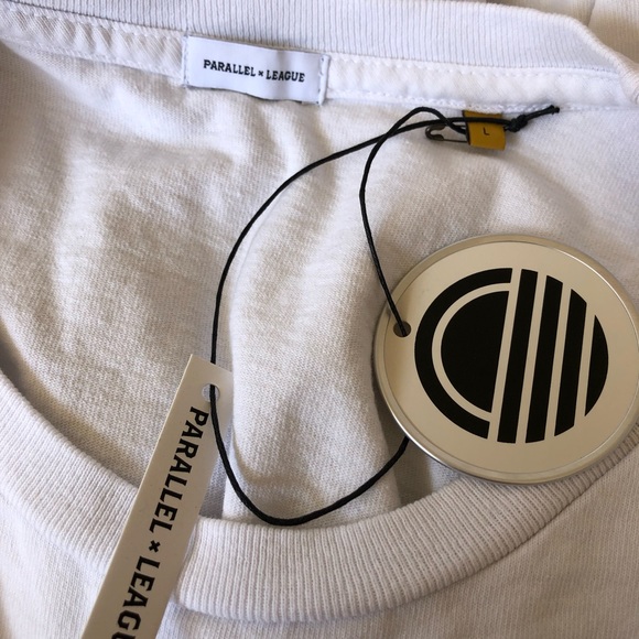 NWT Parallel x League Merrick Skull T-shirt - Picture 5 of 5